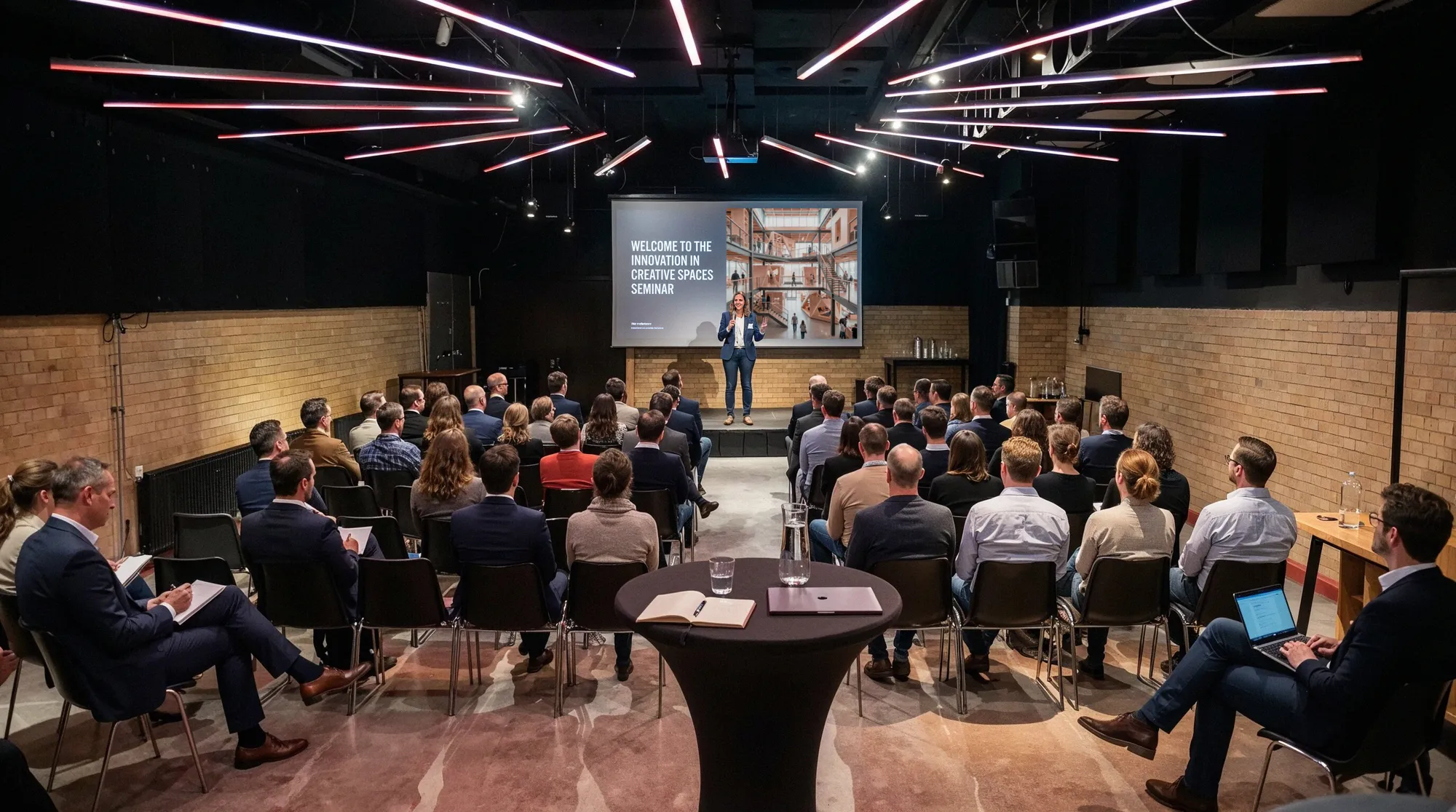 Seminaari käynnissä Kellohallin Klubissa